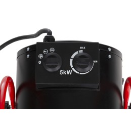 1 pcs - RS PRO 5kW Fan Industrial Heater, Floor Mounted, 415 V BS4343/IEC60309