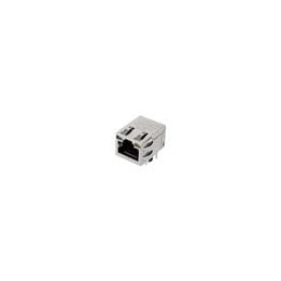 1 pcs : TMJUTHW0021102420 - Modular Connectors / Ethernet Connectors CONN JACK 1PORT 100 BASE-T
