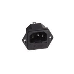 1 pcs : 161-R3015-E - AC Power Entry Modules C14 IN+FUSE HOLD SCW