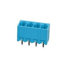 1 pcs : TBP02R2-381-04BE - Pluggable Terminal Blocks Terminal block, pluggable, 3.81, receptical, 4 pole, blue