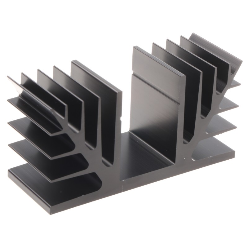 1 pcs - Heatsink, 1.75K/W, 37.5 x 100 x 50mm