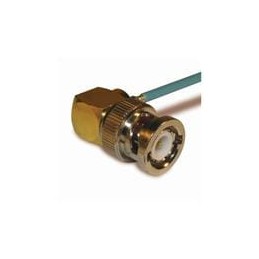 1 pcs : 112614 - RF Connectors / Coaxial Connectors BNC R/A PLUG .085 S/R GOLD BODY