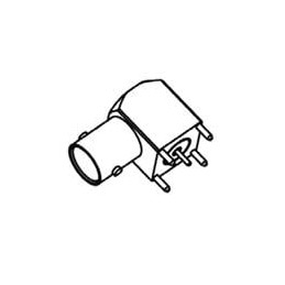 1 pcs : 51K201-400N5 - RF Connectors / Coaxial Connectors BNC Right Angle Jack PCB