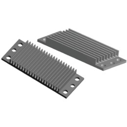 1 pcs - Heatsink, 1/8 Brick DC/DC Converter, 57.9 x 22.9 x 22.9mm, Screw