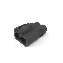 1 pcs : R197.215.A80 - RF Connector Accessories 2 ways female fakra housing coding A for terminal 2x (R299.197.200, R299.197.210