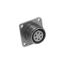 1 pcs : 97-4102A-16S-1S(621) - Circular MIL Spec Connector 7P Shell Size 16S Box Mnt Recpt