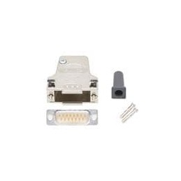 1 pcs : 173114-0963 - D-Sub Backshells FCT Backshell CONN Kit D-Sub CONN Solder Cup Signal CONT 15 CKT 45 DEG