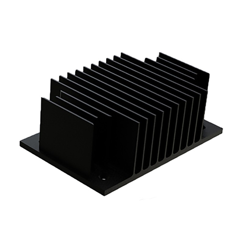 1 pcs - Heatsink, 1/4 Brick DC/DC Converter, 58 x 37 x 20mm