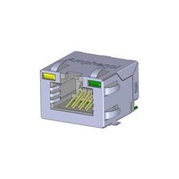 1 pcs : RJE3A1881441 - Modular Connectors / Ethernet Connectors MODULAR JACK