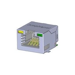 1 pcs : RJE3A1886411 - Modular Connectors / Ethernet Connectors MODULAR JACK