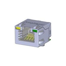 1 pcs : RJE3A1881442 - Modular Connectors / Ethernet Connectors MODULAR JACK