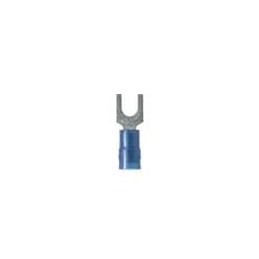 1 pcs : PNF14-6F-M - Terminals FORK 16-14 BLUE NYL STUD SIZE 6