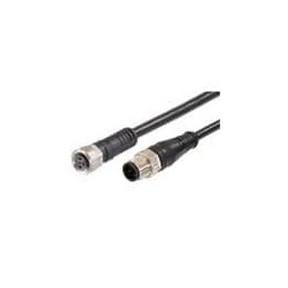 1 pcs : 1200878321 - Sensor Cables / Actuator Cables Nano-Change (M8) Double-Ended Cordset, 3 Poles, Female (Straight) to Male (