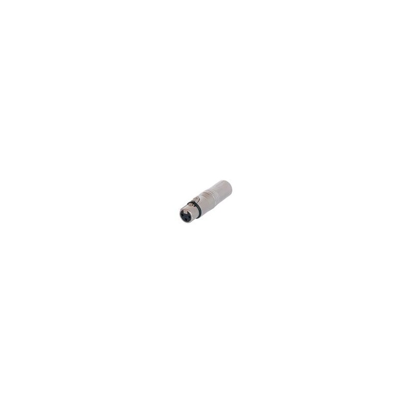 1 pcs : NA3FMX - XLR Connectors 3P F/M TO 2P M/ADPTR