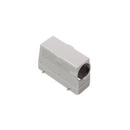 1 pcs : T1230242140-000 - Heavy Duty Power Connectors High Construction M40 Side Silver WHT