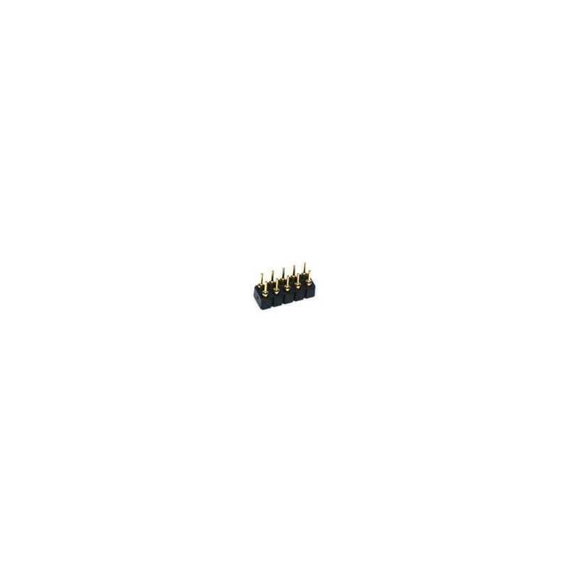 1 pcs : 419-10-210-00-006000 - Pin & Socket Connectors .100' 10P 2R SPRING MATE W/.042' PLNGR