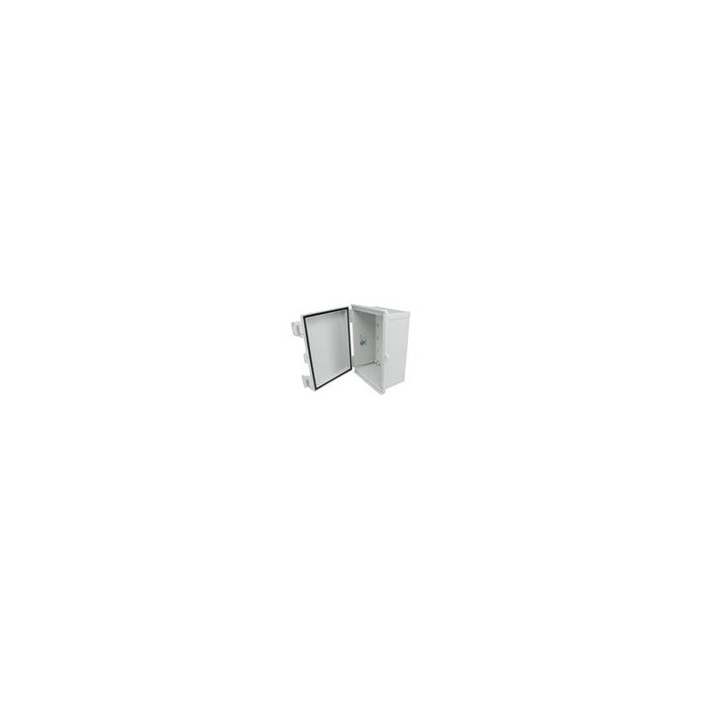 1 pcs : PTR-28483 - Electrical Enclosures PTR series - NEMA 4x abs indoor - gray cover (6.3X8.3X3.9)