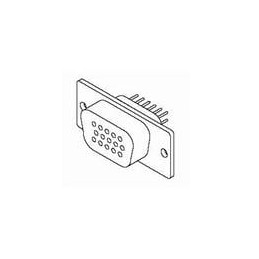 1 pcs : 156-1915-E - D-Sub High Density Connectors 15 P HD SDR FEMALE