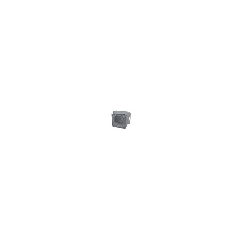 1 pcs : PN-1331-CMB - Electrical Enclosures IP65 NEMA 4X Box with Clear Cover and Mounting Brackets (3.2 X 3.2 X 2.2 In)