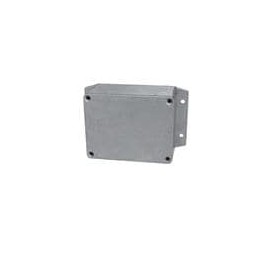 1 pcs : AN-2854-A - Electrical Enclosures Aluminum Enclosure with Mounting Flanges (4.6 X 3.6 X 2.2 In)