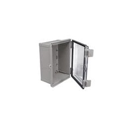 1 pcs : PTR-28483-C - Electrical Enclosures PTR series - NEMA 4x abs indoor - clear cover (6.3X8.3X3.9)