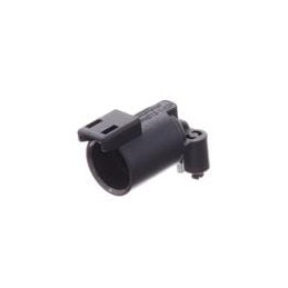 1 pcs : ATFHD13-1-12P-BM03 - Heavy Duty Power Connectors 1 Position, Right Angle Board Mount Receptacle, Pin, Snap Fit, Tin Plat