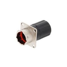 1 pcs : RT0W01210PNHEC03R - Standard Circular Connector Receptacle, Square Flange, 10 Position, Male, Shell Size 12, Silicone Se