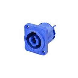 1 pcs : NAC3MPXXA - AC Power Plugs & Receptacles Receptacle - powerCON blue / grey - 60320-1 certified - power in (blue)