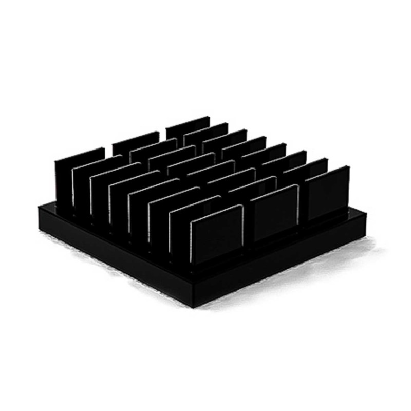 1 pcs - Heatsink, Universal Square Alu, 45 x 45 x 21mm