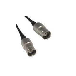 1 pcs : 095-850-261-018 - RF Cable Assemblies BNC Straight Jack to BNC Straight Jack RG-174 50 Ohm 18 Inches (457 mm)