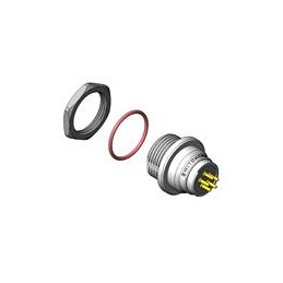 1 pcs : HS2P3M20-BPE - Circular Push Pull Connectors Front Panel Mount PC Contact Sealed3-20