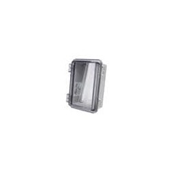 1 pcs : NBF-32404 - Electrical Enclosures NEMA Enclosure Poly PTB Blend with Clear Polycabonate Door (5.9 X 3.9 X 2.8 In)