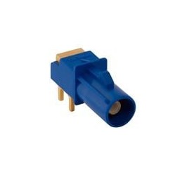 1 pcs : FA1-NCRP-PCB-6A - RF Connectors / Coaxial Connectors R/A MALE FAKRA SMB