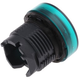 1 pcs - Schneider Electric Green Pilot Light Head, 22mm Cutout Harmony XB5 Series