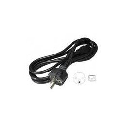 1 pcs : 1581C6EU - AC Power Leads Power Cord Euro to IEC