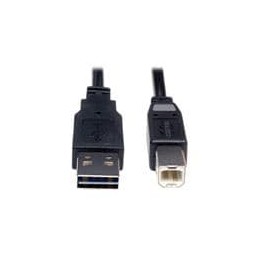 1 pcs : UR022-006 - USB Cables / IEEE 1394 Cables USB 2.0 Uni Rvr Device Cable M/M 6'