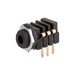 1 pcs : 4802.2330 - Phone Connectors SOCKET 3.5MM 3P INSULATED PCB