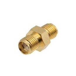 1 pcs : CGM-1180-FF-SMA-09 - RF Adapters - In Series SMA Female to SMA Female Adapter, DC-18 GHz