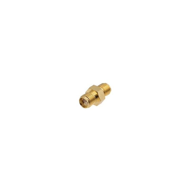 1 pcs : CGM-1180-FF-SMA-09 - RF Adapters - In Series SMA Female to SMA Female Adapter, DC-18 GHz