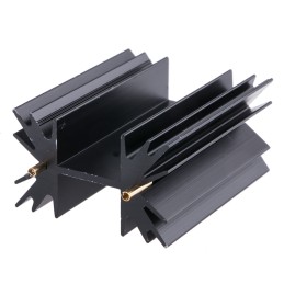 1 pcs - Heatsink, 4K/W, 50.8 x 42 x 25mm, Clip