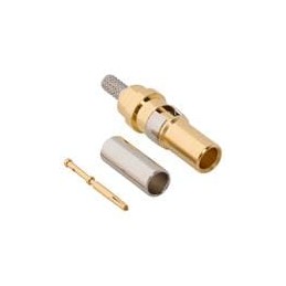 1 pcs : 282104-75 - RF Connectors / Coaxial Connectors 1.0/2.3 DIN STR PLUG 75 OHM