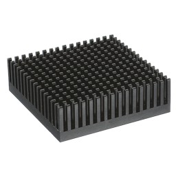 1 pcs - Heatsink, Universal Square Alu, 13.2K/W, 43.1 x 43.1 x 8mm, Adhesive Foil, Conductive Foil