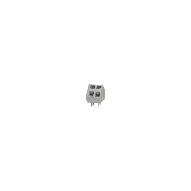 1 pcs : TBL007A-500-02GY - Fixed Terminal Blocks Terminal block, screwless, 5.00, 45, 2, Gray