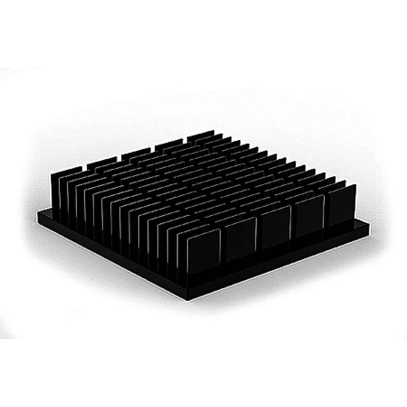 1 pcs - Heatsink, Universal Square Alu, 40 x 40 x 15mm