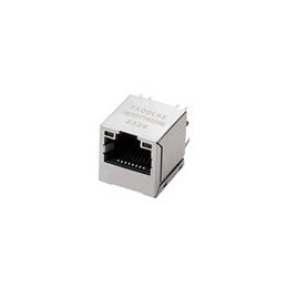 1 pcs : TMJY317YGDZ4NL - Modular Connectors / Ethernet Connectors CONN JACK 1PORT VERT 1G BASE-T