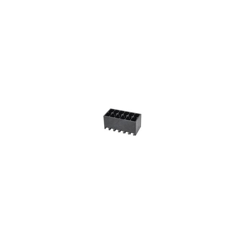 1 pcs : NR04110000G0G - Pluggable Terminal Blocks NR-3.5 2*2P Black , THT type , 180 degree
