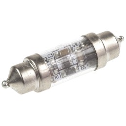 1 pcs - JKL Components LED Car Bulb, Warm White, Festoon shape