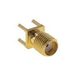 1 pcs : R124426123 - RF Connectors / Coaxial Connectors SMA / STRAIGHT JACK RECEPTACLE FOR PCB SOLDER LEGS