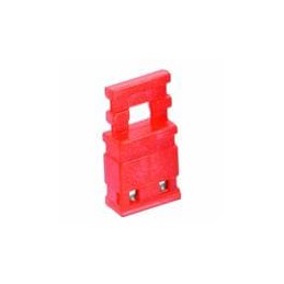 1 pcs : M7685-05 - Headers & Wire Housings 10mm JUMPER SOCKET W/HNDL RED