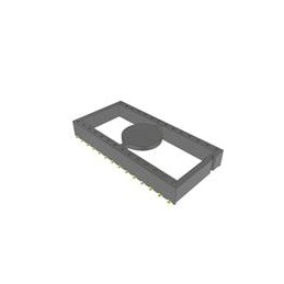 1 pcs : ICF-628-S-O - IC & Component Sockets .100' Surface Mount Screw Machine DIP Socket